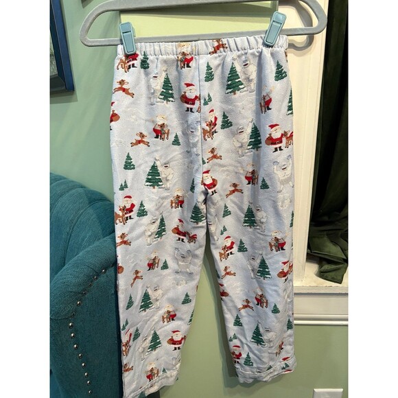 Pottery barn kids size 8 Christmas Xmas Rudolph reindeer pjs pajama set - Picture 4 of 7
